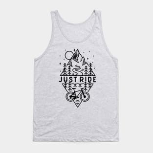 Vintage Mountain Biking T-Shirt Tank Top